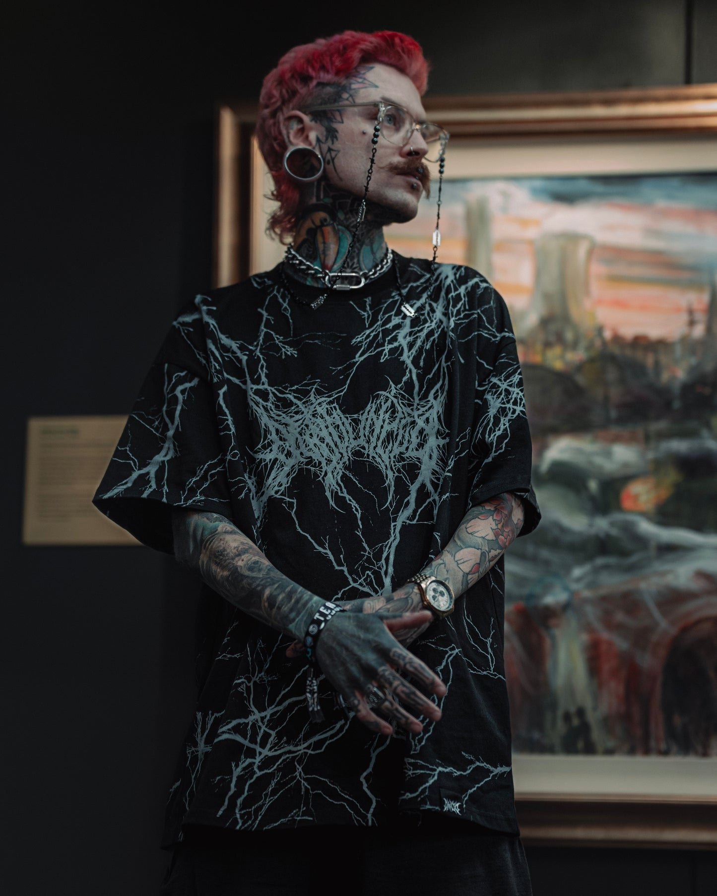 Charged - Heavy Reflective Oversized Tee