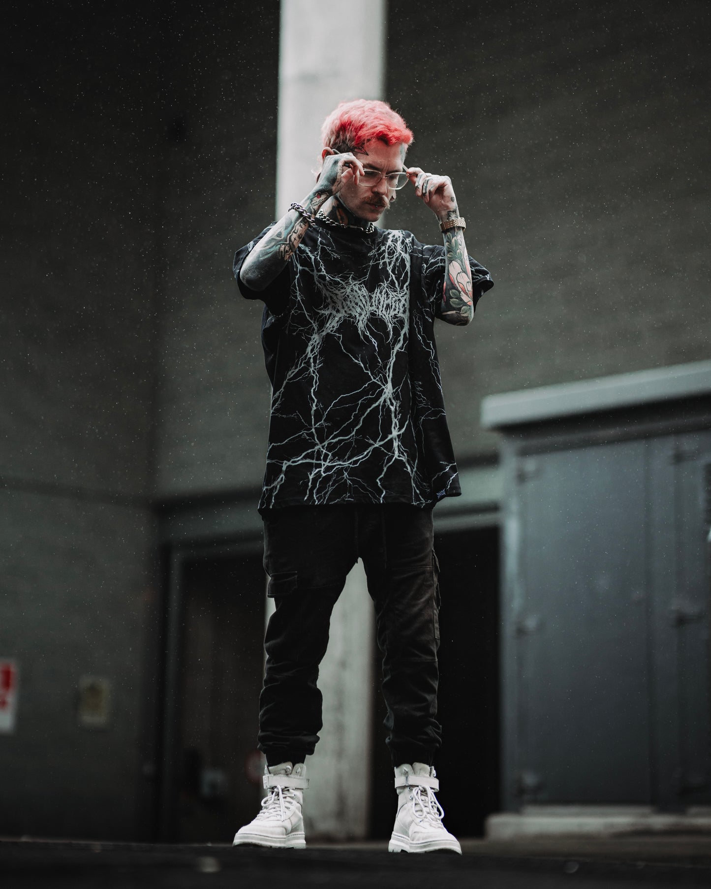 Charged - Heavy Reflective Oversized Tee